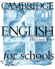 Cambridge English for Schools 4 WB