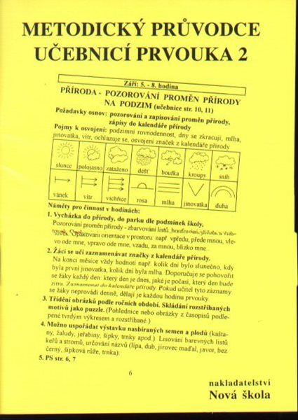 Prvouka 2 - metodický průvodce učebnicí prvouky pro 2.r. ZŠ - Mühlhauserová Hana, Svobodová Jaromíra - A5, brožovaná