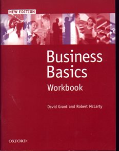 Business Basics Workbook New Edition