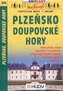 Plzeňsko, Doupovské hory - mapa Shocart č.206 - 1:100t