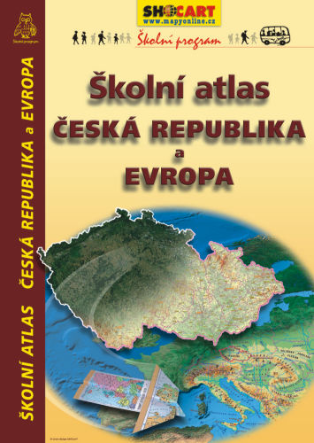 Levně Školní atlas Česká republika a Evropa