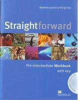 Straightforward pre-intermediate Workbook with key