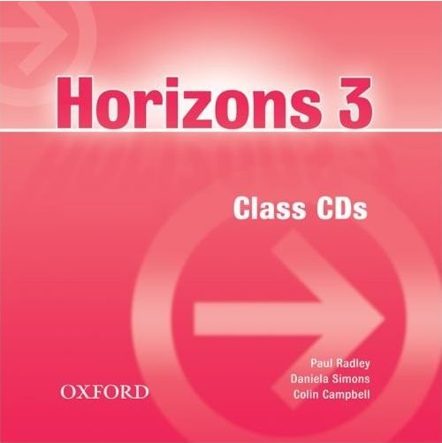 Horizons 3 Class audio CDs (2) - Radley,Simons,Campbell, Sleva 210%