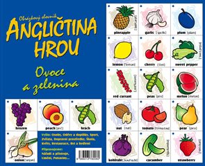 Angličtina hrou - Ovoce a zelenina /pexeso/