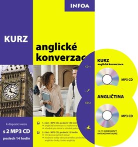 Kurz anglické konverzace + MP3 CD /2ks/