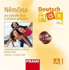 Deutsch mit Max 2 - Němčina pro ZŠ a VG /A1/ - audio CD