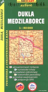 Dukla,Medzilaborce - mapa SWHc1116 - 1:50 000