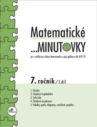 Matematické minutovky 7.ročník - 1. díl - Mgr. Miroslav Hricz - 200x260 mm, sešitová