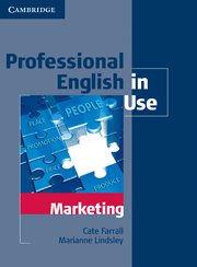Professional English in Use - Marketing - Farrall C., Lindsley M. - 195x24 mm, brožovaná