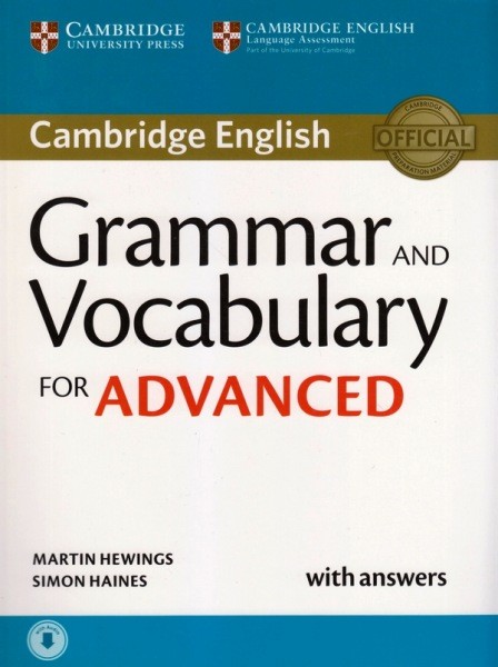 Grammar and Vocabulary for Advanced Book w. Answers - Martin Hewings, Simon Haines - 19x24 cm