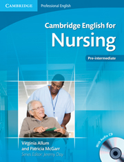 Cambridge English for Nursing Pre-intermediate + audio CDs - 189x247 mm, brožovaná