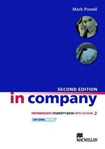 In Company Intermediate Students Book with CD-ROM Second Edition (učebnice)