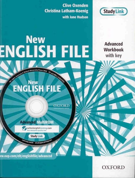 New English File advanced Workbook + MultiROM (pracovní sešit) - Oxenden C., Latham-Koenig Ch. - A4, sešitová
