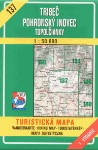 Tribeč, Pohronský Inovec, Topolčiany - 137 - 1:50 000 - 1.vydání