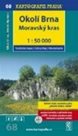 Okolí Brna - Moravský kras 1:50 000 - turistická mapa