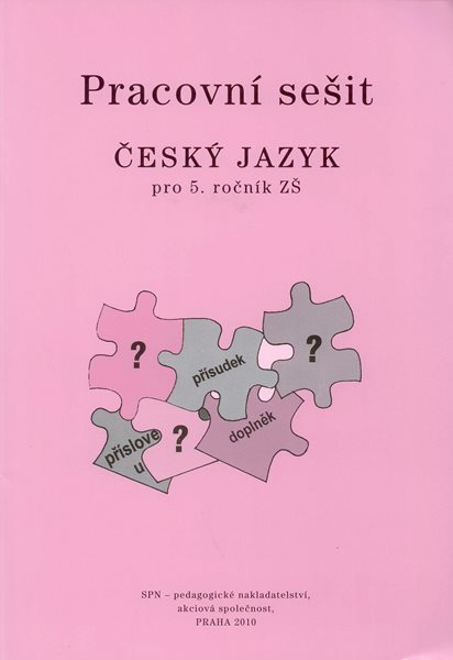 Český jazyk 5.r. ZŠ - pracovní sešit - A4, sešitová