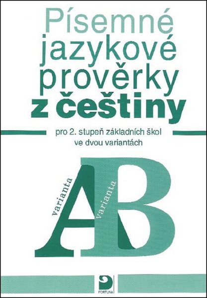 Písemné jazykové prověrky z češtiny - Vejvoda František - A4, brožovaná