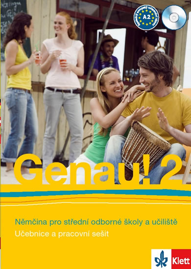 Genau! 2 učebnice s PS + CD - C. Tkadlečková, R. Tlustý, R. Fridrich