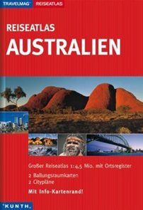 Austrálie - atlas Kunth 1:800
