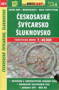 Českosaské Švýcarsko, Šluknovsko - mapa SHOCart č. 401 - 1:40 000