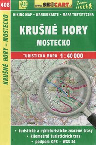 Krušné hory - Mostecko - mapa SHOCart č. 408 - 1:40 000