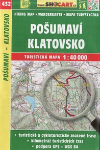 Pošumaví, Klatovsko - mapa SHOCart č. 432 - 1:40 000