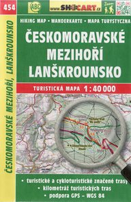 Českomoravské mezihoří, Lanškrounsko - mapa SHOCart č. 454 - 1:40 000