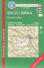Okolí Brna - Ivančicko - mapa KČT č.83 - 1:50t