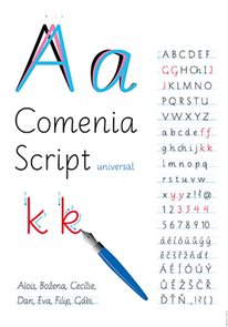 Výukový plakát - Comenia Script 100×70