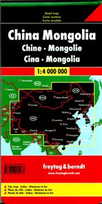 Čína Mongolsko 1:4 000 000