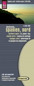 Španělsko - sever -  mapa RKH 1:350