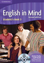  English in Mind 2nd Edition Level 3 Student's Book + DVD-ROM