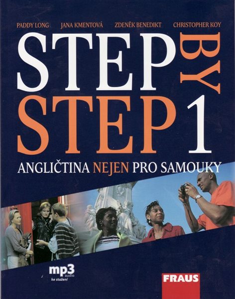 Step by Step 1-učebnice + MP3 ke stažení zdarma - Long P.,Kmentová J.,Benedikt Z.,Koy Ch. - B5, brožovaná