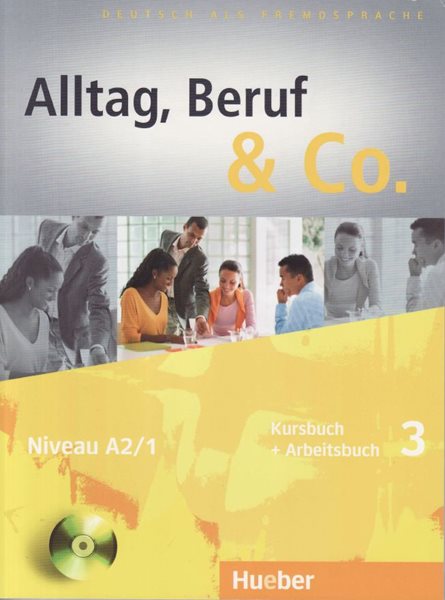 Alltag, Beruf & Co. 3 Niveau A1/2 Kursbuch + Arbeitsbuch + CD, Sleva 215%