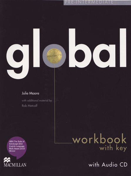 Levně Global - Pre- Intermediate Workbook with key + CD