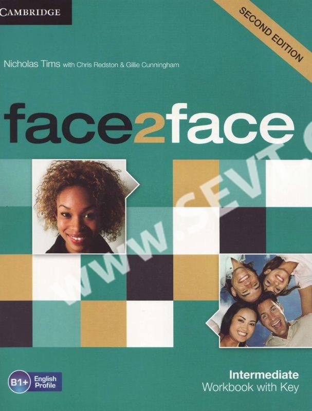 Face2Face Intermediate Second Edition Workbook with Key Tims Nicholas