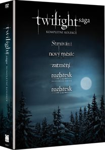 Twilight sága kolekce 5 DVD