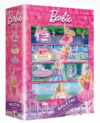 Barbie Baletka kolekce 4 DVD
