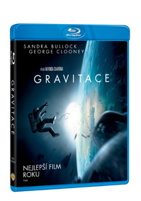 Gravitace Blu-ray - Alfonso Cuarón - 13x19, Sleva 40%