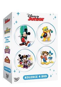 Disney Junior kolekce 4 DVD