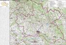 Kraj - Královéhradecký -ZES- 1:125 000 - nástěnná mapa