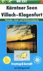 Kärntner Seen, Villach - Klagenfurt - mapa WK233 - 1:50t /Rakousko/