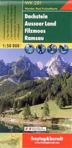 Dachstein, Ausseer Land, Filzmoos, Ramsau - mapa WK281 - 1:50 000 /Rakousko/