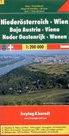 Rakousko - Niedersterreich - mapa Freytag č.1 - 1:200 000