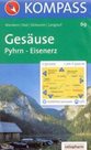 Gesäuse, Pyhrn, Eisenerz - mapa Kompass č.69 - 1:50t /Rakousko/
