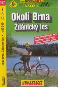 Okolí Brna - Ždánický les - cyklo SH167 - 1:60