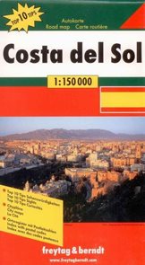 Španělsko - Costa del Sol - mapa Freytag - 1:150 000