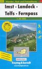 Imst, Landeck, Telfs, Fernpass - mapa WK252 - 1:50t /Rakousko/