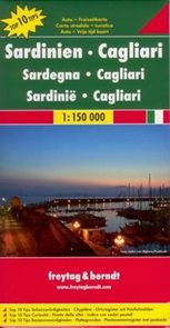 Itálie - Sardinie - mapa Freytag - 1:150t