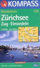 Zürichsee, Zug, Einsiedeln - mapa Kompass č.124 - 1:50t /Švýcarsko/